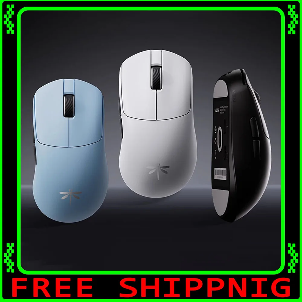 

VGN Y2 Mouse Mouse Paw3950 Paw3395 Tri Mode Wireless 8000Hz Low Delay Lightweight Gaming Mice PC Accessories For FPS Gamer