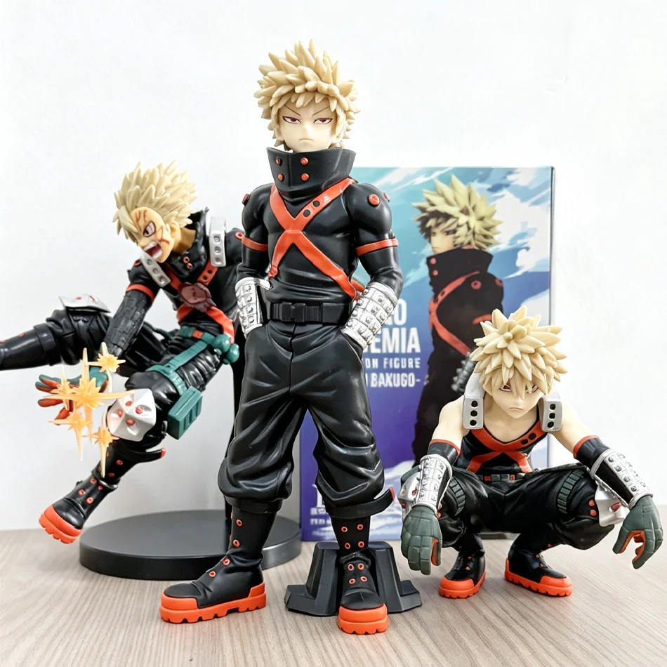 Figura de Anime de My Hero Academia, Bakugo Katsuki, Boku no Hero, Midoriya Izuku/Todoroki Shoto/Toga Himiko, Figura de Acción, Muñeco de Juguete