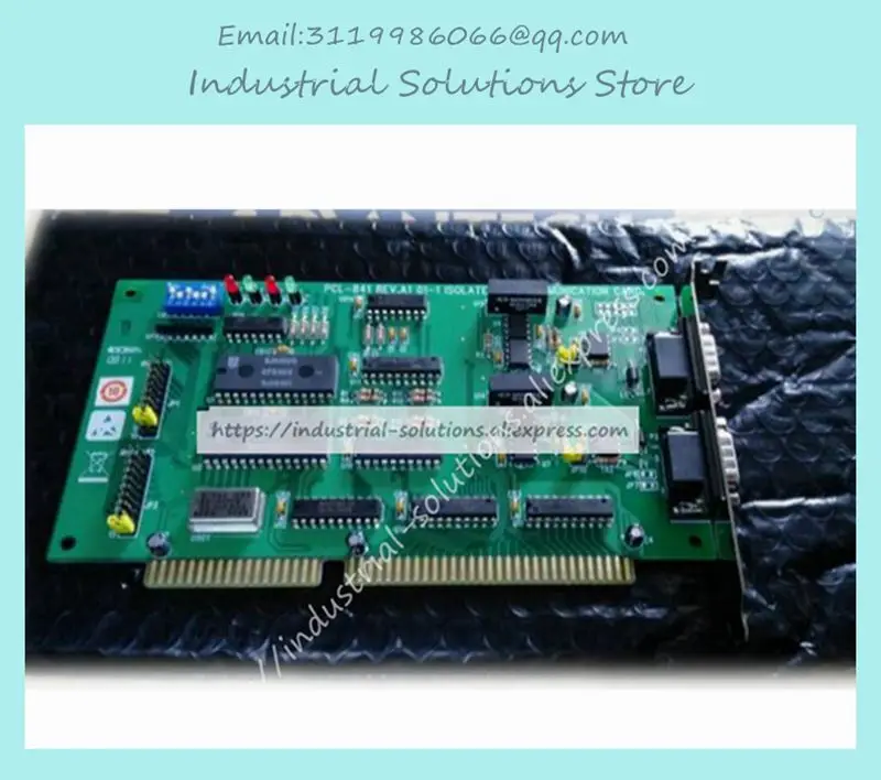 PCL-841 REV.A1 01-1 Double Port Industrial ISOLATED Tested