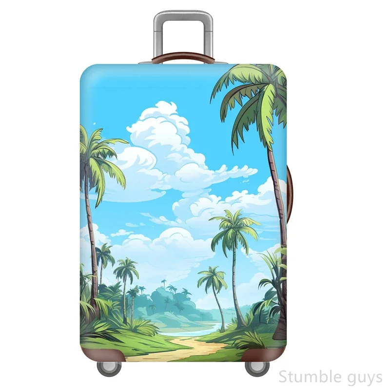 

Stretchy Anti-Wear Luggage Cover Protective Dustproof Washable Suitcase Sleeve Must-Have Fits 18-32 Inch Luggage
