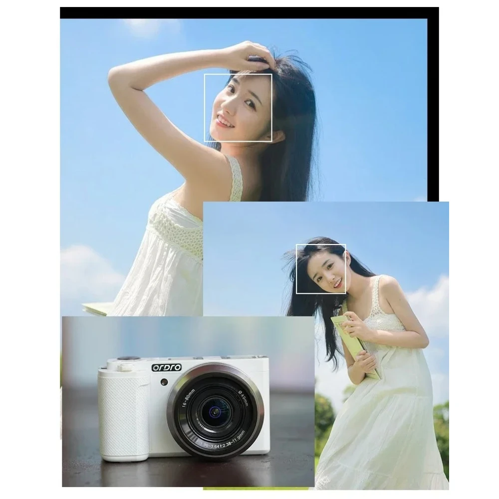 5K Ultra HD Digital Camera 3.2inch G930 WIFI  for Vlogging Videos with Flashlight 5X Optical Zoom 5K 30FPS 4K 60FPS AF MF