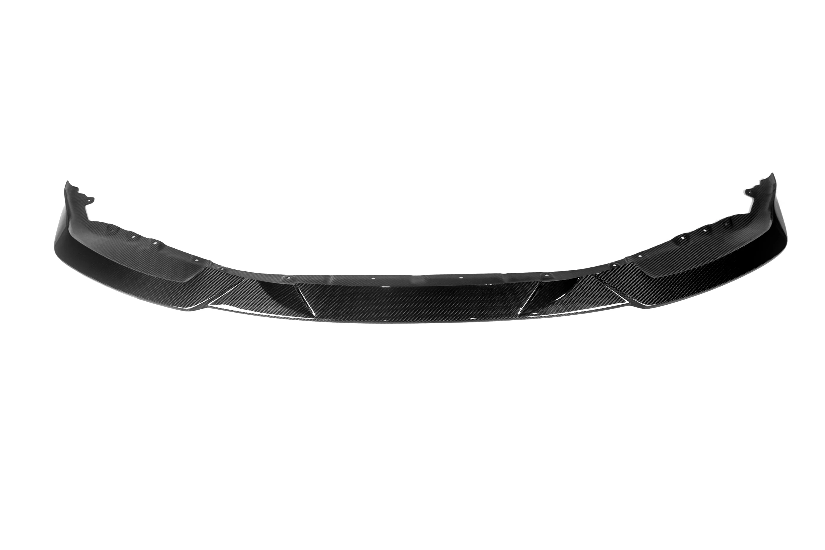 Real Dry Carbon Fiber R44 Style Front Bumper Lip Diffuser Splitters Spoiler New Auto Part for  M2 G87 Front Lip