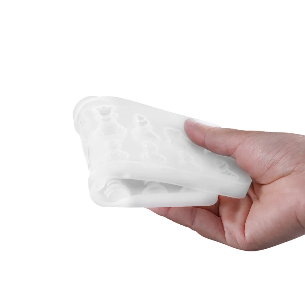 

Silicone Epoxy Mold for DIY Crafts Chess Design Resin Casting Mold Cute Unique Decorative Making Tool Tear Resistant