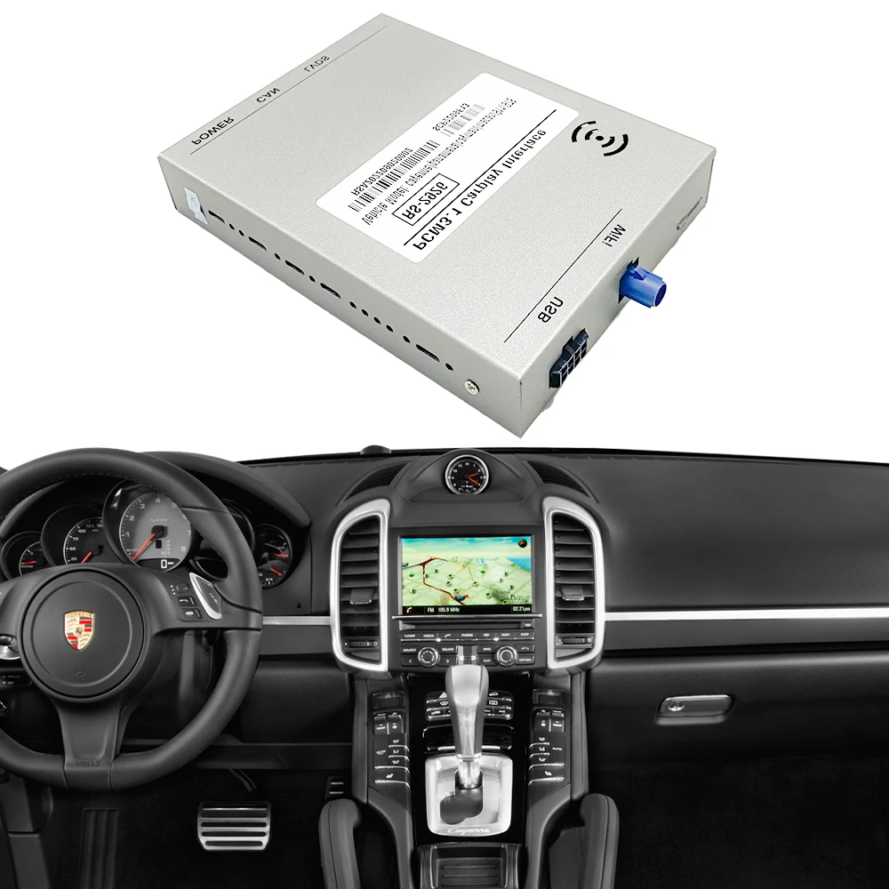 Auto Originele Retrofit Module Kit Centrol Controle Scherm Voor Porsche Macan Cayenne PCM3.1 Draadloze Apple Carplay Camera Interface