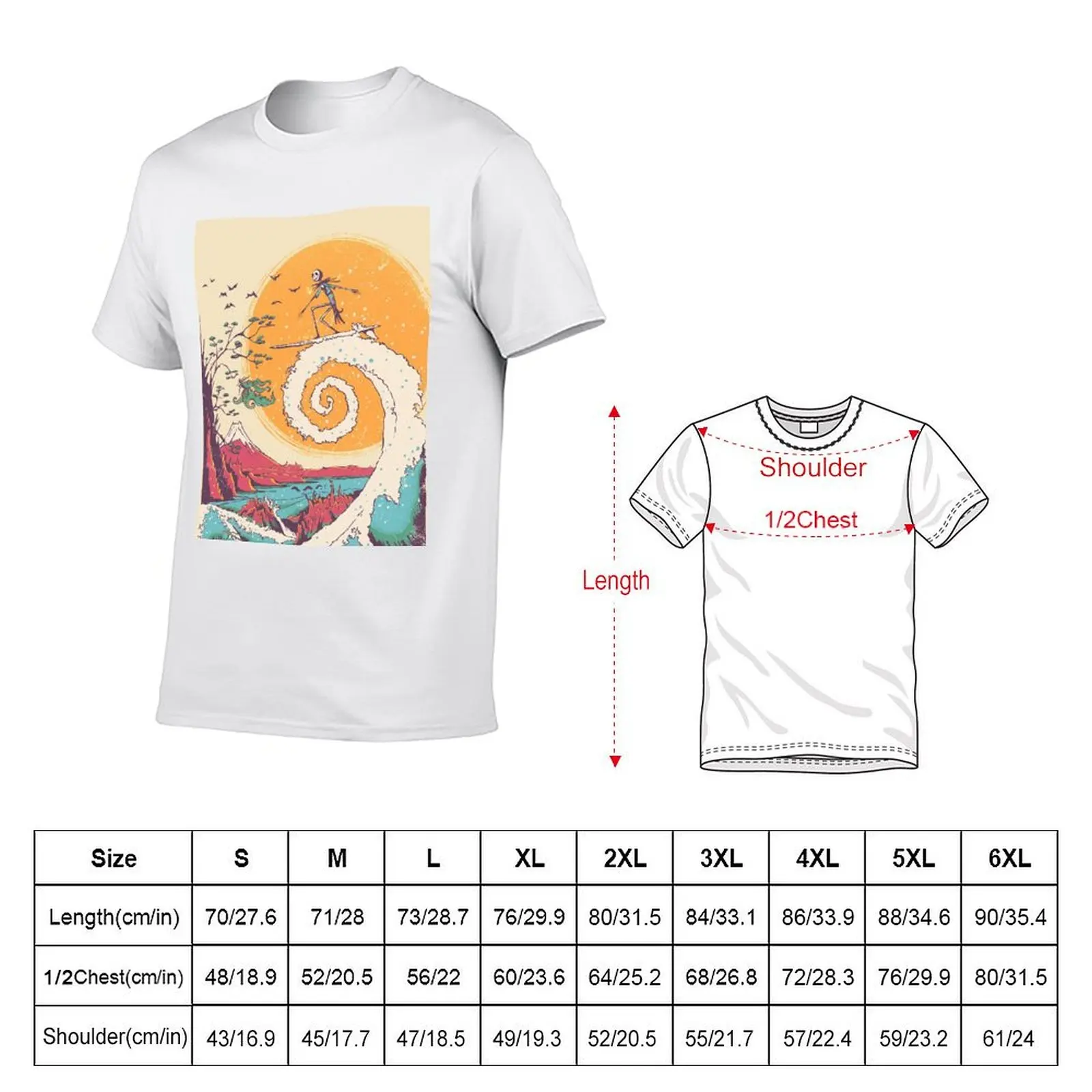 Koszulka Surf Before Christmas męska koszulka graficzna koszulka z nadrukiem personalizowane koszulki męskie zestaw koszulek bawełnianych