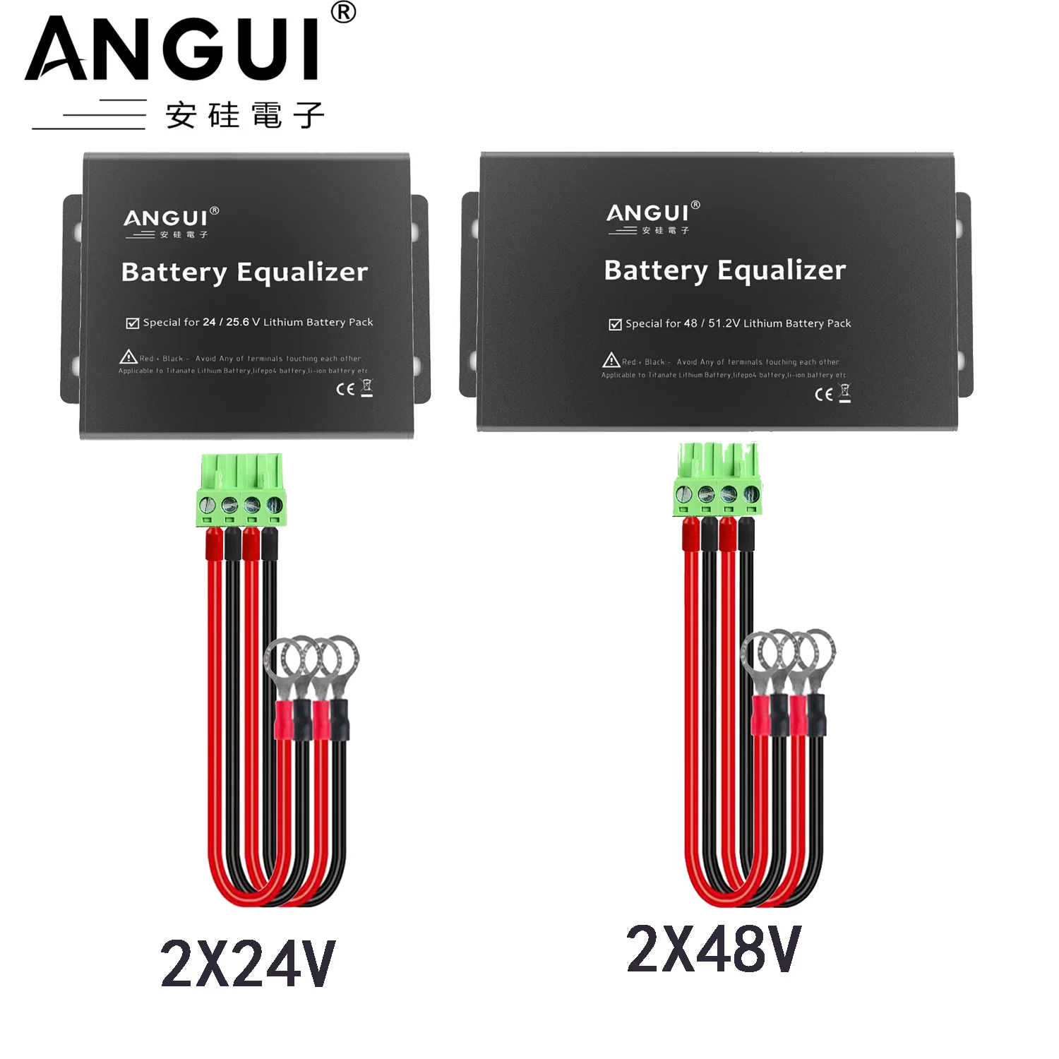 

ANGUI BM202S BM402S Эквалайзер батареи 2X24V 2X48V LTO NCM LFP Балансир напряжения Зарядное устройство Регулятор разряда Активный