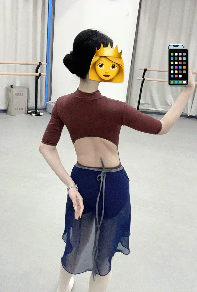 

Ballet Leotard Women High quality Zipper Dance Jumpsuit Adult New Daily Practice Ballet Dance Clothes Yoga Leotard