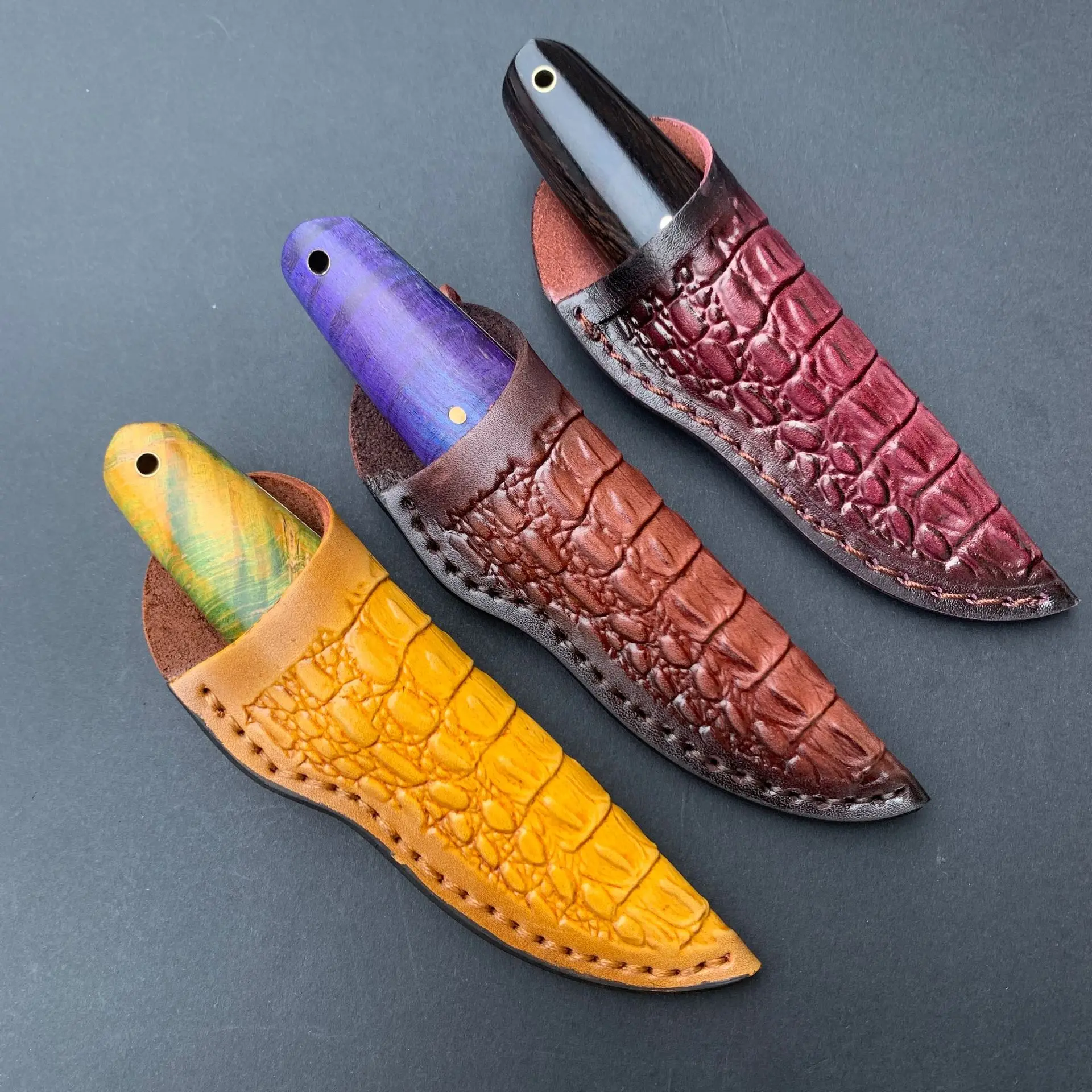 سكاكين Edc متعددة المهام للاستخدام اليومي في المنزل في الهواء الطلق، سكين تكتيكي من Bushcraft يأتي مع غطاء حماية سكين سهل الحمل