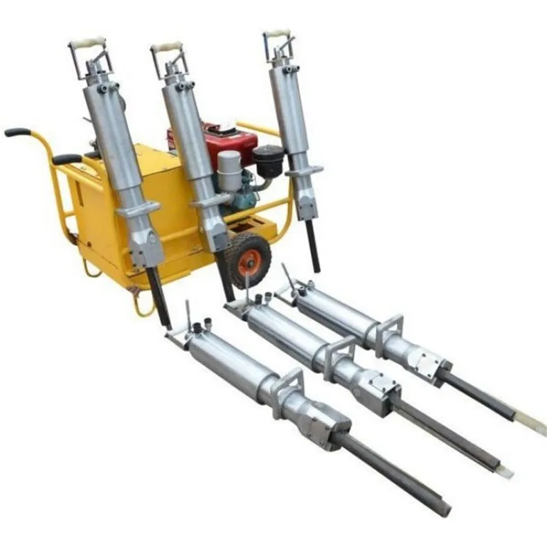 Quarry Splitting Machine Large Stroke Hydraulic Quarry Splitting Machine 100 Ton Hydraulic Rock Splitter