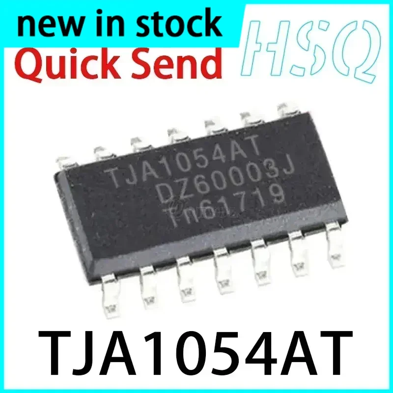 5PCS TJA1054AT TJA1054T Automotive Computer Panel Instrument Communication Chip Fault Tolerant CAN Transceiver