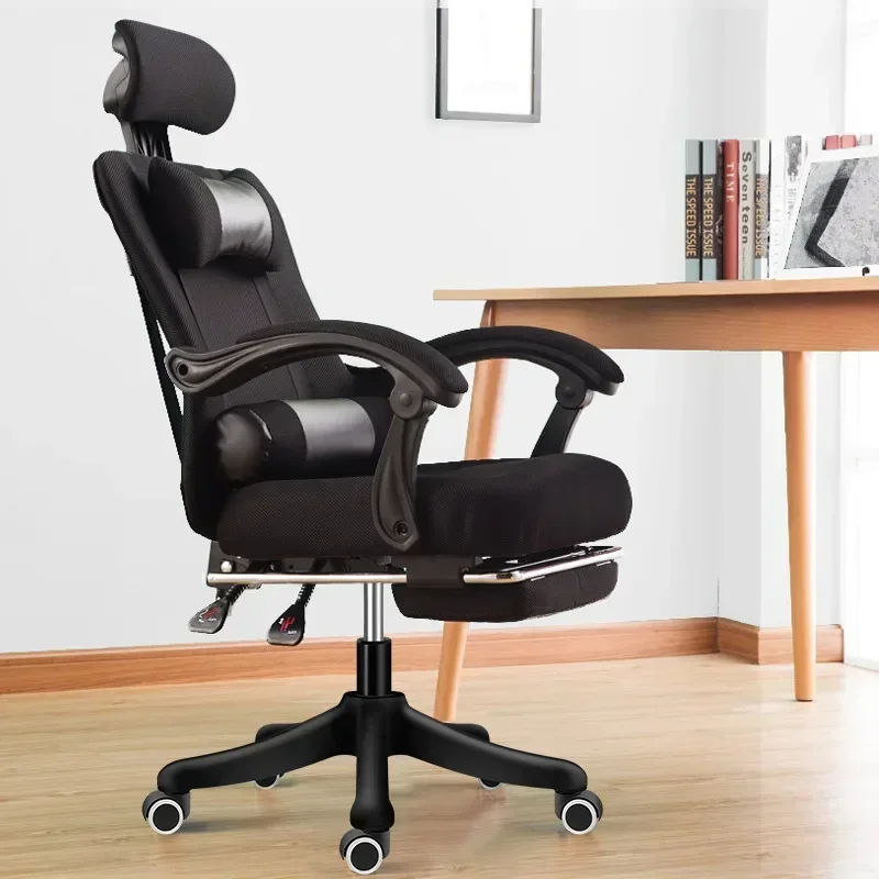 Comfy Rolling Luxury Office Chair Accent High Back Lounge Swivel Gaming Living Room Office Chair Silla De Oficina Home Furniture
