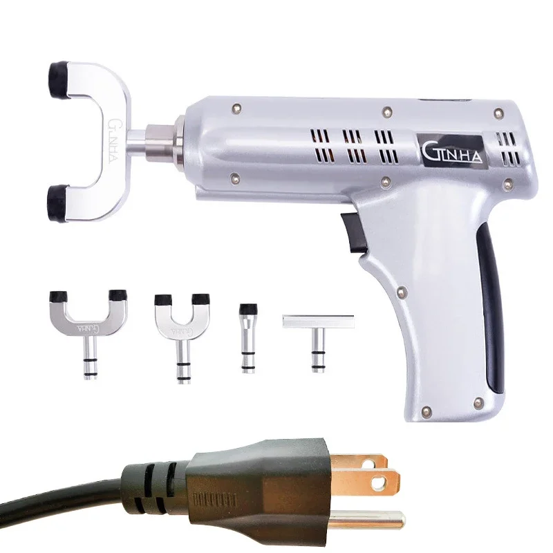 4 Heads Spine Chiropractic Adjusting Instrument 800N Pulse Massager Adjus Massage Dei Relax Nere and Muscles