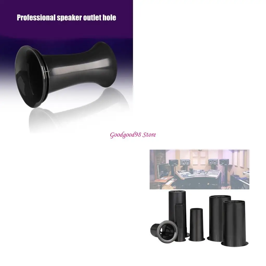 

2pcs Speaker Inverter Tube Speaker Port Tube for 3-10Inch Woofers Enhances Bass Speaker Inverting Tube Sound Improvement W8EC