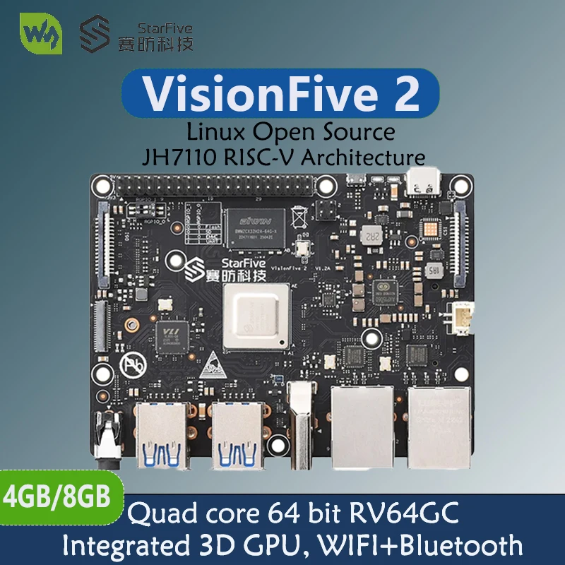 

VisionFive 2 RISC-V Development Board StarFive Linux JH7110