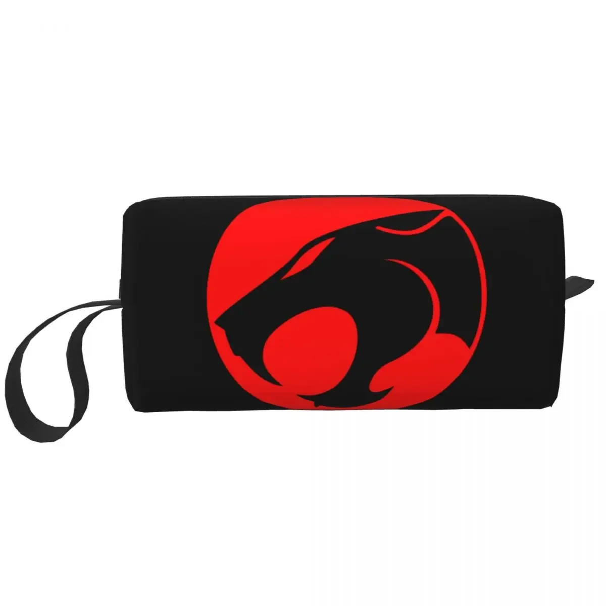 Custom Cartoon Anime Thundercats Toiletry Bag Women Makeup Cosmetic Organizer Lady Beauty Storage Dopp Kit Case