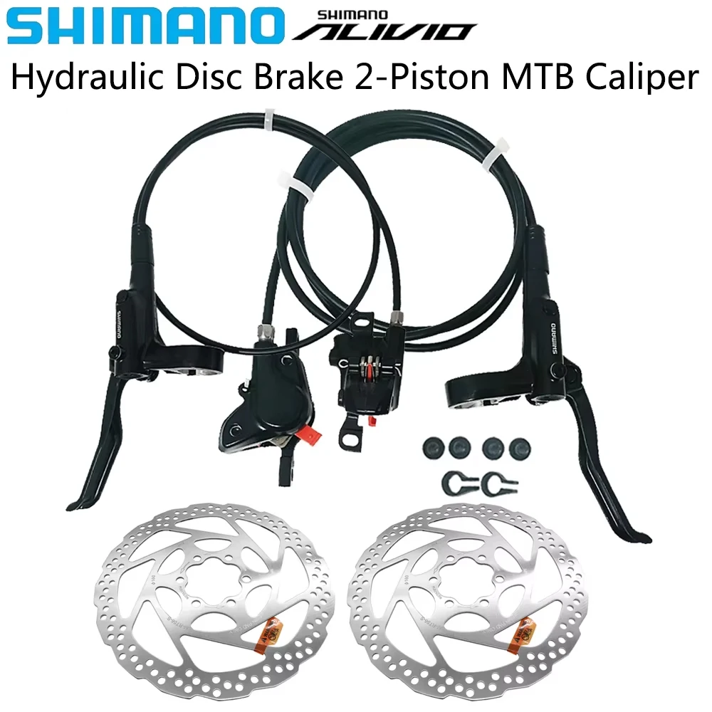 SHIMANO BR BL MT200 Bicycle Hydraulic Brake 160/180MM Rotors MTB Hydraulic Disc Brake Mountain Bike Cycling Parts