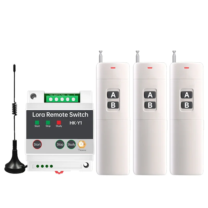 

LORA RF беспроводной водяной насос дистанционный переключатель 433 МГц релейный модуль с внешней антенной для двигателя лампы/насоса