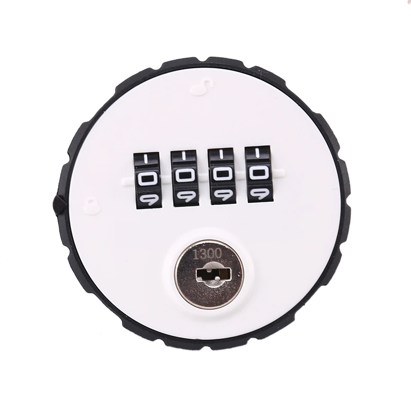 Combinação Gabinete Cam Lock com Reset Chave, 4 Digital Keyless Gaveta Porta, Ginásio e Escola Locker