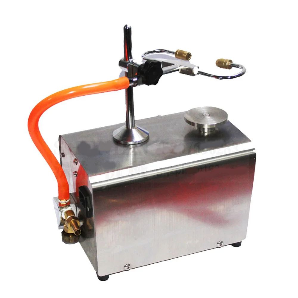 Imagem -03 - Máquina de Desenho do Fio de Vidro Máquina da Selagem da Fusão da Ampola Garrafa da Chama do Oxigênio Rf1 220v 110v