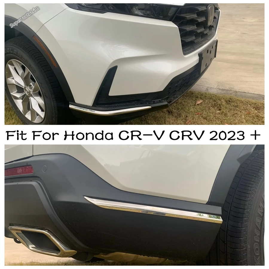 

Car Bumper Protector Corner Guard Strip Anti-collision Protect Cover Trim Exterior Accessories Fit For Honda CR-V CRV 2023 2024