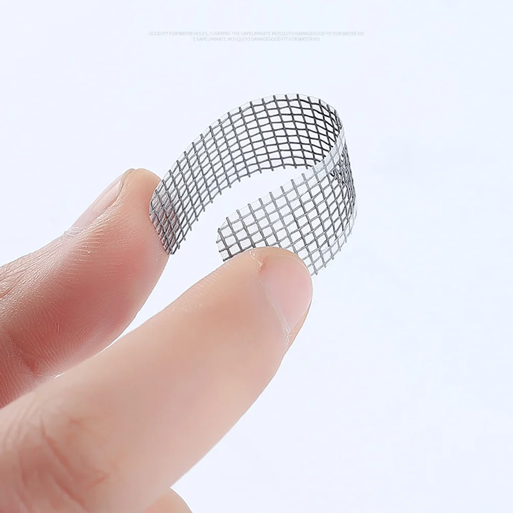 

25Pcs Mosquito Screen Repair Tape Fiberglass Mesh Sticker Waterproof Strong Adhesive for Window Door Tent Pool Rv Screen Patch