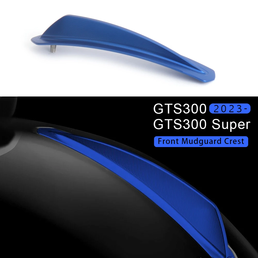 

GTS 300 Super 2023 2024 New Motorcycle Accessories Front Fender Trim Decorative Mudguard Crest Cover For Vespa GTS300 gts300