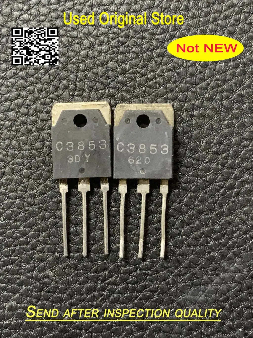 Used original 10PCS=5pair 2SA1489 2SC3853 A1489 C3853 TO-3P In Stock