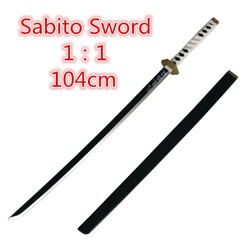 104cm PU Demon Slayer Sword arma Cosplay Sabito Sword Katana Ninja Knife escada Prop Toy For Teen