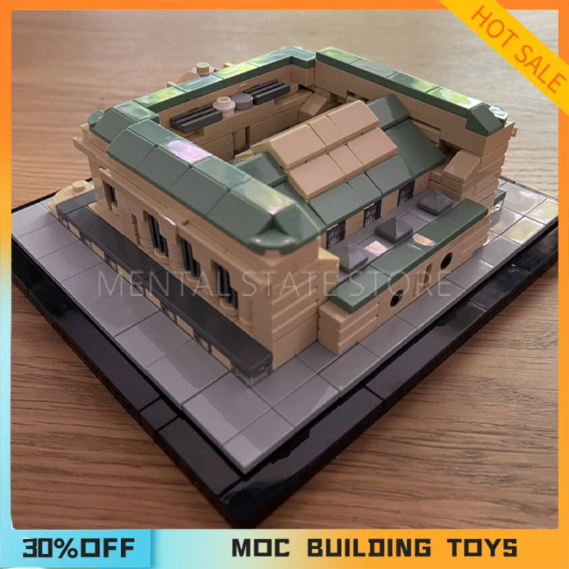 Customized MOC MetLife Building Building 1:800 Scale Building Blocks Technology Bricks DIY Creative Assembly Education Toy Gifts