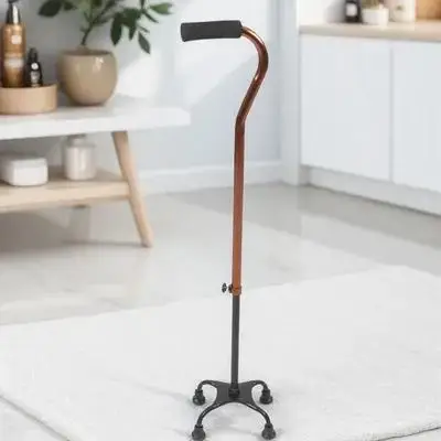 

Aluminum Alloy Walking Cane for Elderly Adjustable Ergonomic Handle Anti-Slip Lightweight Outdoor Hiking Trekking Pole Durable