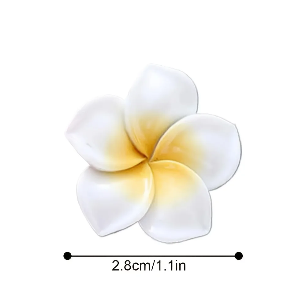 5pcs Car Air Conditioning Outlet Perfume Clip Flower Shape Ornament Air Vent Personalized Interior Decoration Accessories