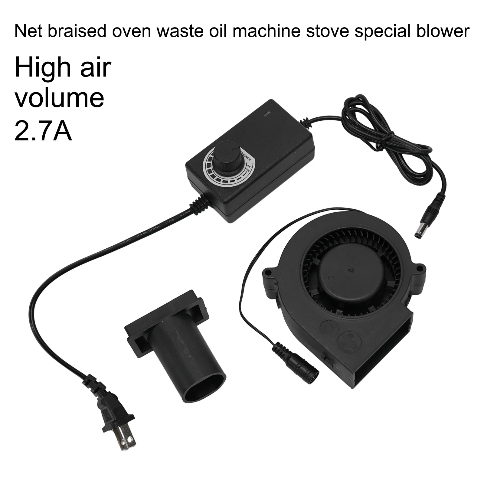 Simplified Operation The Portable Blow Fan (Model 9733) Designed to Enhance Your Grilling Experience Anytime Anywhere
