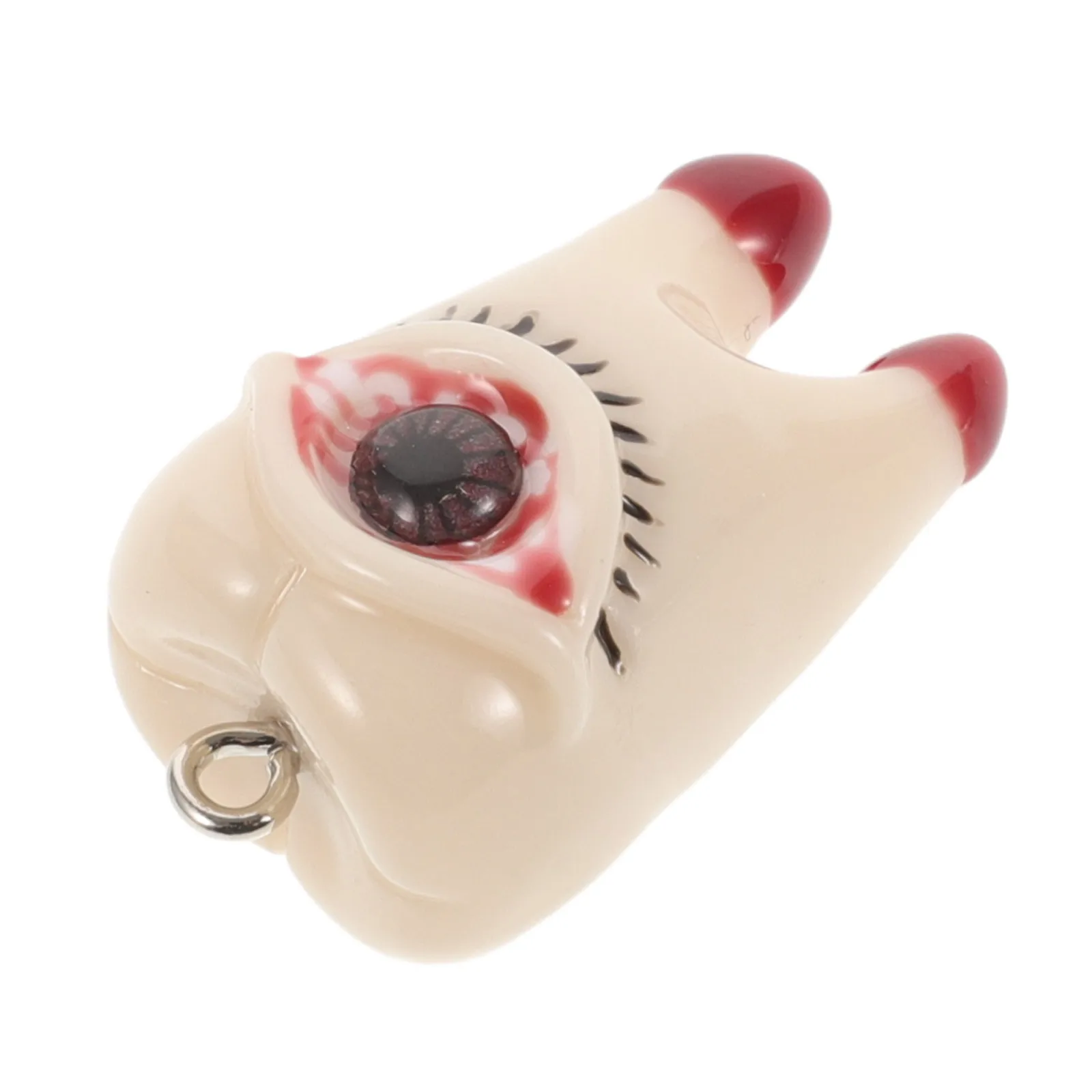 

Teeth Accessories Halloween Design Pendant Charms Decor for Jewelry Horror Miss