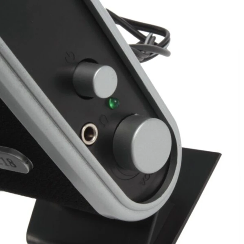 RISEN 2 шт. USB компьютерные колонки портативный динамик стерео 3,5 мм с разъемом для наушников для настольного ПК ноутбука