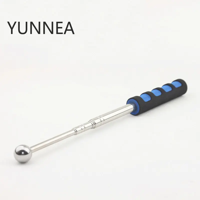 98cm/130cm Empty Drum Hammer Tools Inspection Hammer Retractable Tile Bell Hammer EDC Self defense Tool Personal Safety Tool