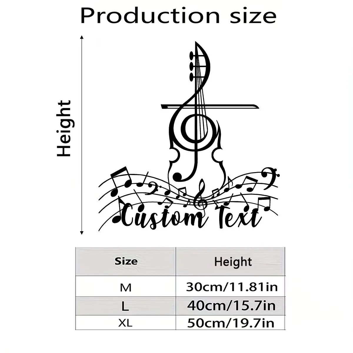 Custom Personalized metal Cello Signboard, Music Party Hanging Ornament, Room Door Decoration, Family Surname metal Wall Hanging