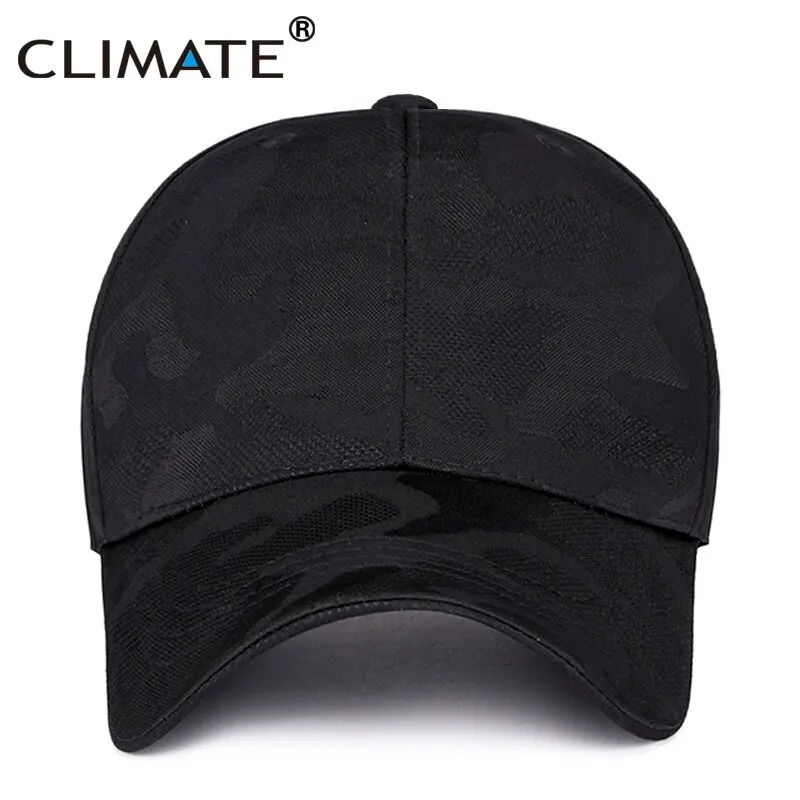 CLIMATE Cool Camouflage Cap Cool Camo  Hunting Hunter Baseball Cap Fashion HipHop Camper Sport Hike Cap Hat Hats for Adult Men