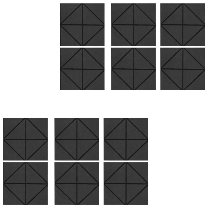 Paneles pared insonorizados, azulejos absorción acústica, textura poliéster para guarderías A0NC