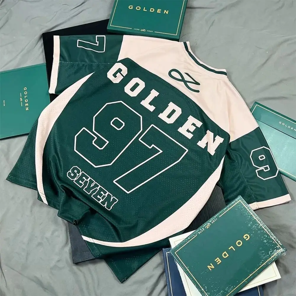 2026 New Women's Spring/Summer Y2K Fashion Casual 97 Number Printed T-shirt Mesh Breathable Oversized Quick Dry Sports Tops Tees