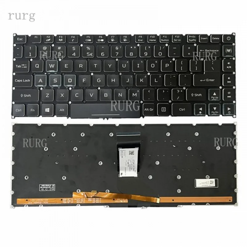

L Backlight Keyboard US for ACER PT515-51 LG4P_P90BRL NKI14170NY NSK-RNABW