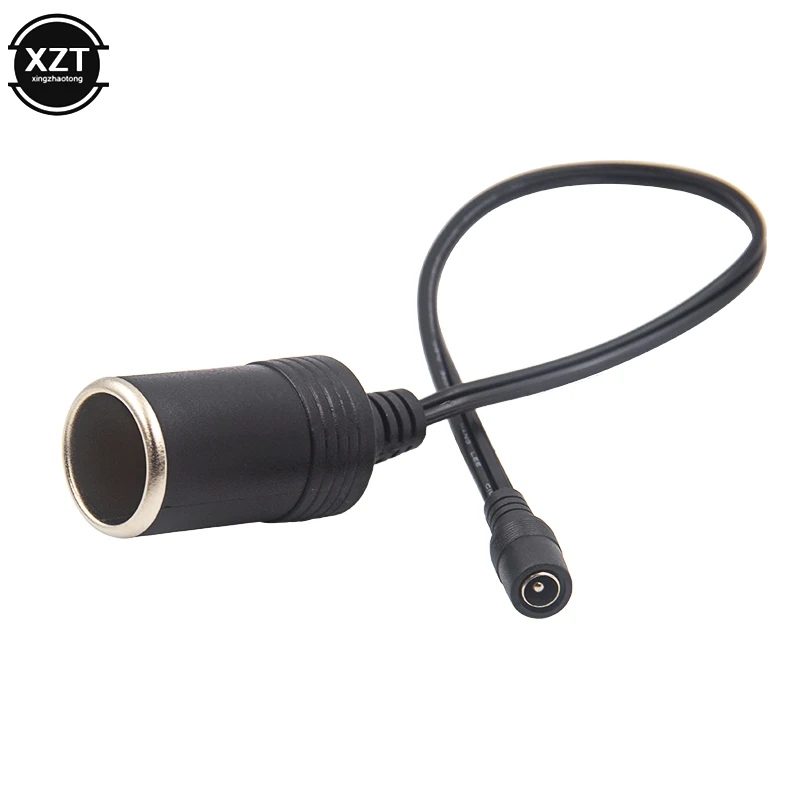 10A 120W DC 5.5x2.1mm Male Female to Car Cigarette Lighter Plug Cable Socket Power Supply Charger Adapter Wire Car Accessories
