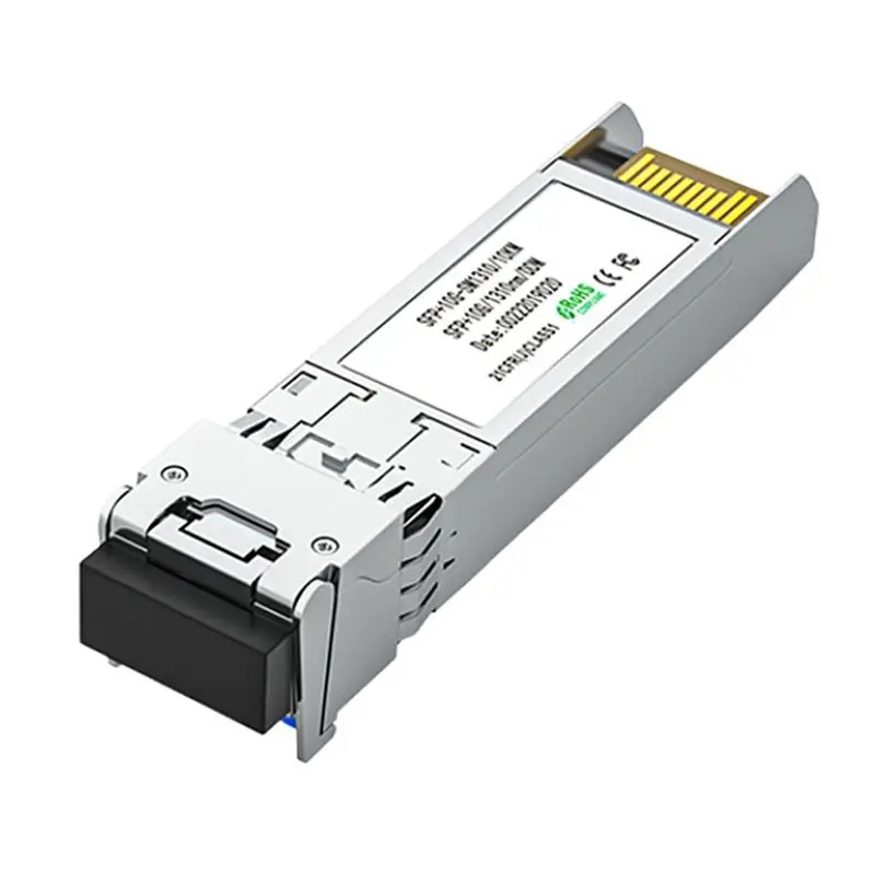 B63B-2PCS 10G SFP+ Optical Fiber Module 1310NM LC Single Mode Dual Fiber Transceiver Compatible With Network Router Switches