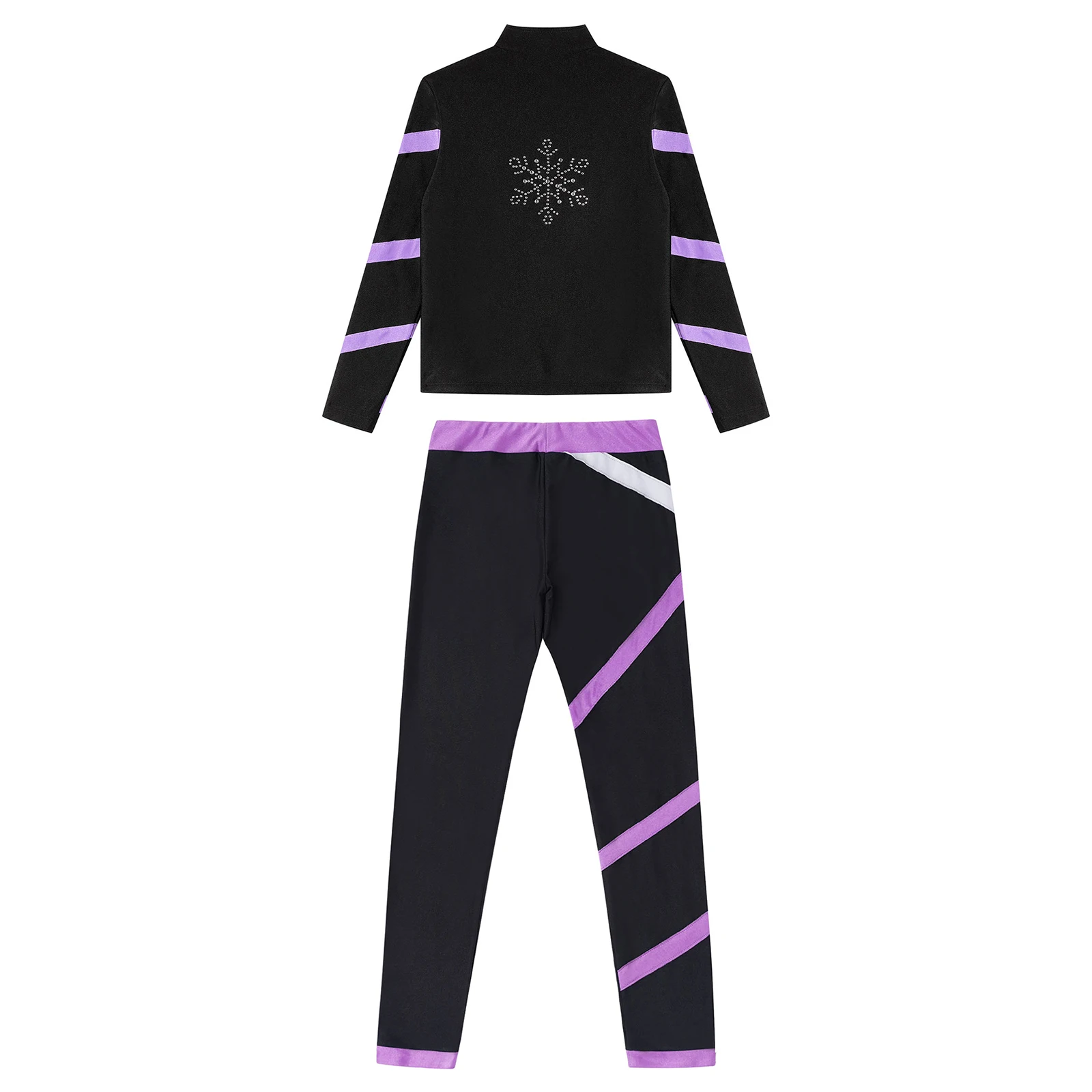 Girls Clothing Set ChildSpring Autumn Sports Suit Long Sleeve Zipper Tracksuits for Kids Yoga Workout Running Skating Costumes