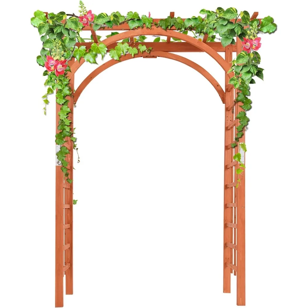 

Wedding Arches, Wooden Wedding Arches Structure W/Trellis Sides, Patio Bridal Party Decoration Arbor, Wedding Arches