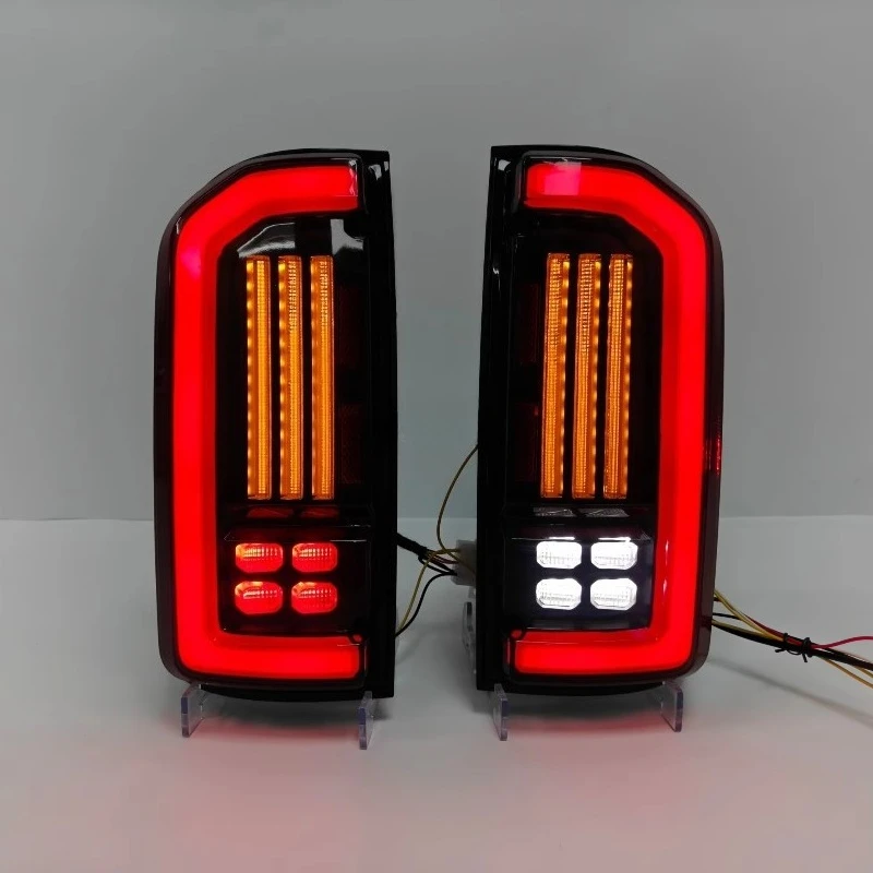 For Tacoma Tail Lights 1995-2004 LED Red Lens Plug-N-Play Replacement for Pickup Truck 1996 1997 1998 1999 2000 2001 2002 2003