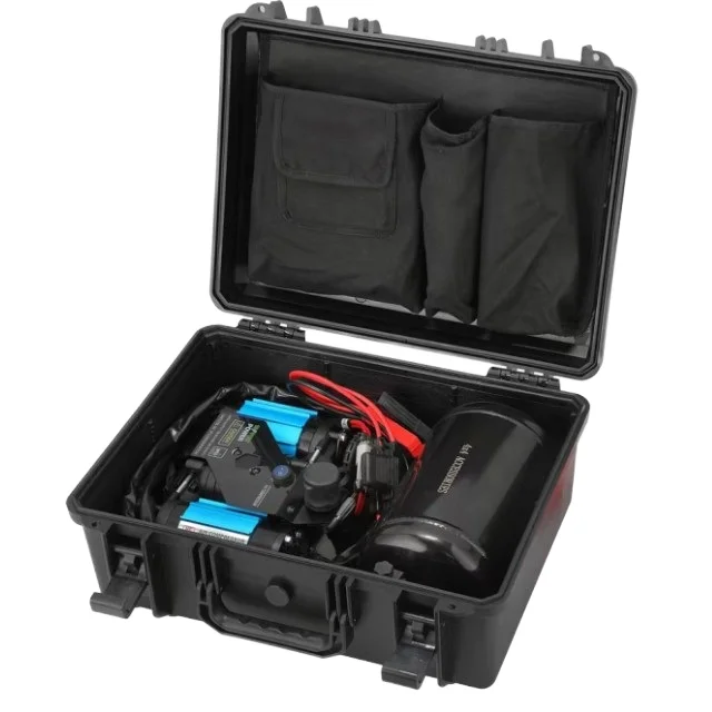 

Multi-Purpose 4x4 12v Tank Truck Compressor Black Car Tyre Pressure Pump for Off-Road Car air Compressor