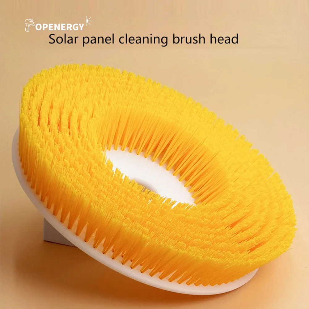 لوحة التلاعب الضوئية للتنظيف، ملحقات معدات الألواح الشمسية، لوحة فرشاة يسار يمين، مفردة، رأس مزدوج