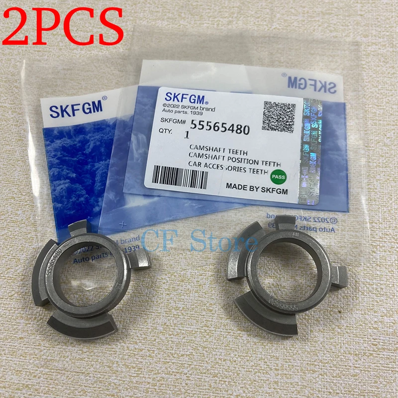 2PCS Impulse Transmitter Sensor Ring For Chevrolet Cruze Pontiac Opel Vauxhall 55565480