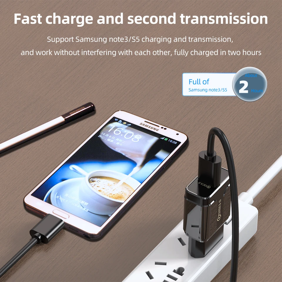 QGEEM Micro USB 3.0 Cable Type A to Micro B  Cable For External Hard Drive Disk HDD Samsung S5 Note3 USB HDD Data Cable