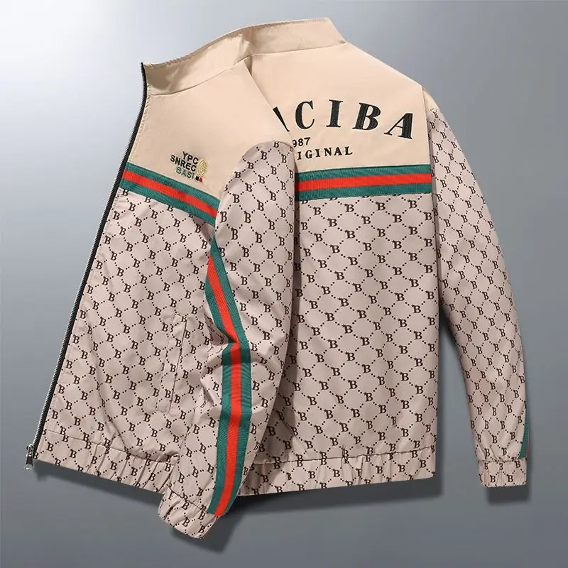 

2025 jacket jacket men's high sense men's fashion casual spring and autumn wear men's top